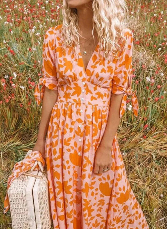 Bianca | Robe élégante pour l'été/printemps
