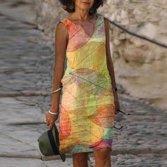 Roxy | Robe élégante aux couleurs vives
