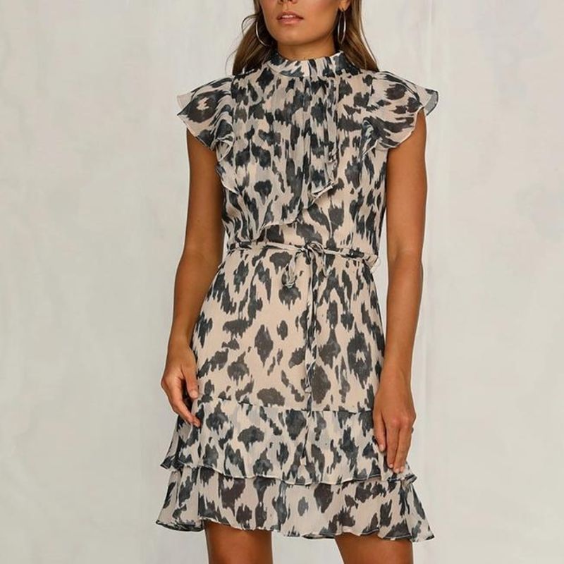 Giselara | Robe élégante pour femmes | Marron