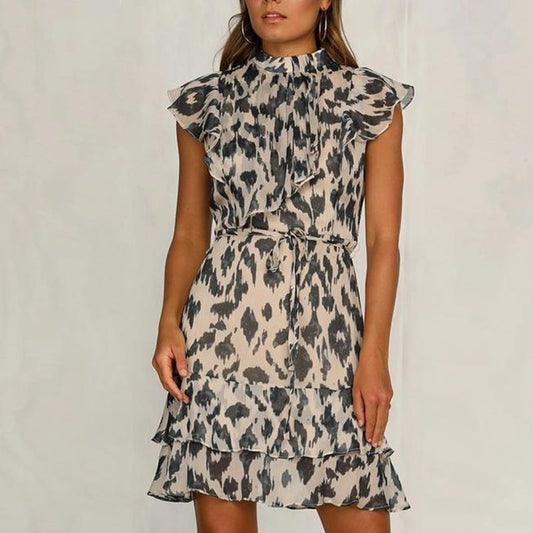 Giselara | Robe élégante pour femmes | Marron