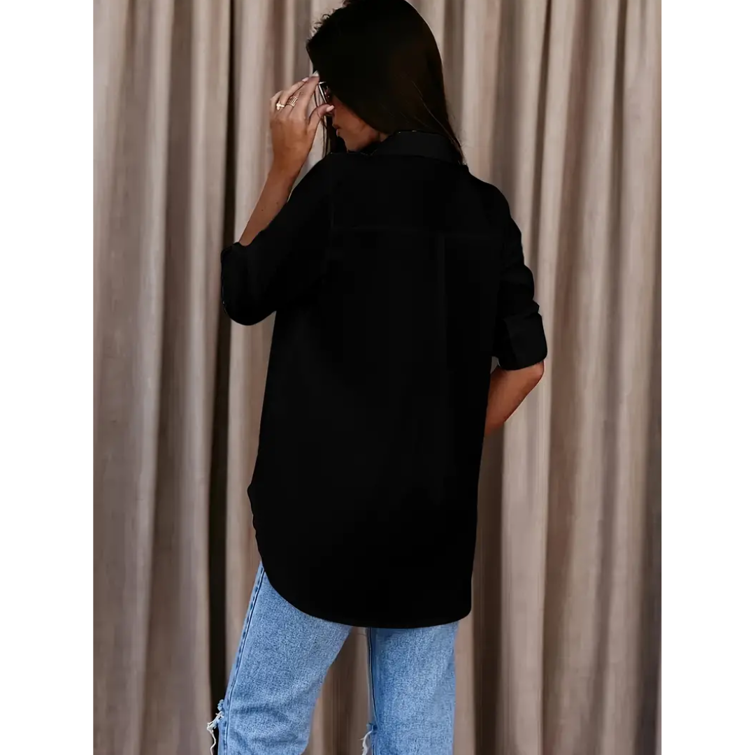 Salena | Femme Élégante Blouse | Manches Longues
