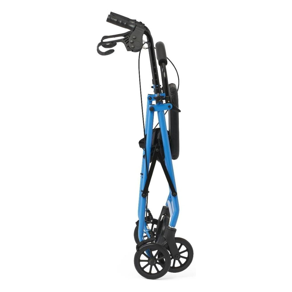 Rollator Pliant en Acier Léger avec Siège