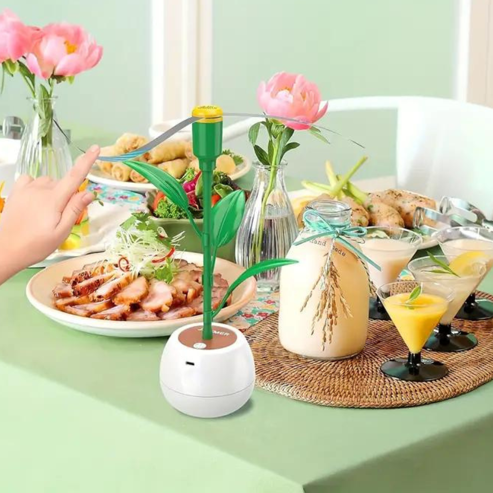 Ventilateur Répulsif à Mouches de Tablepour Dissuader en Extérieur