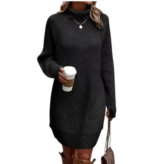 Robe Tricotée Hiver Femme | Mini