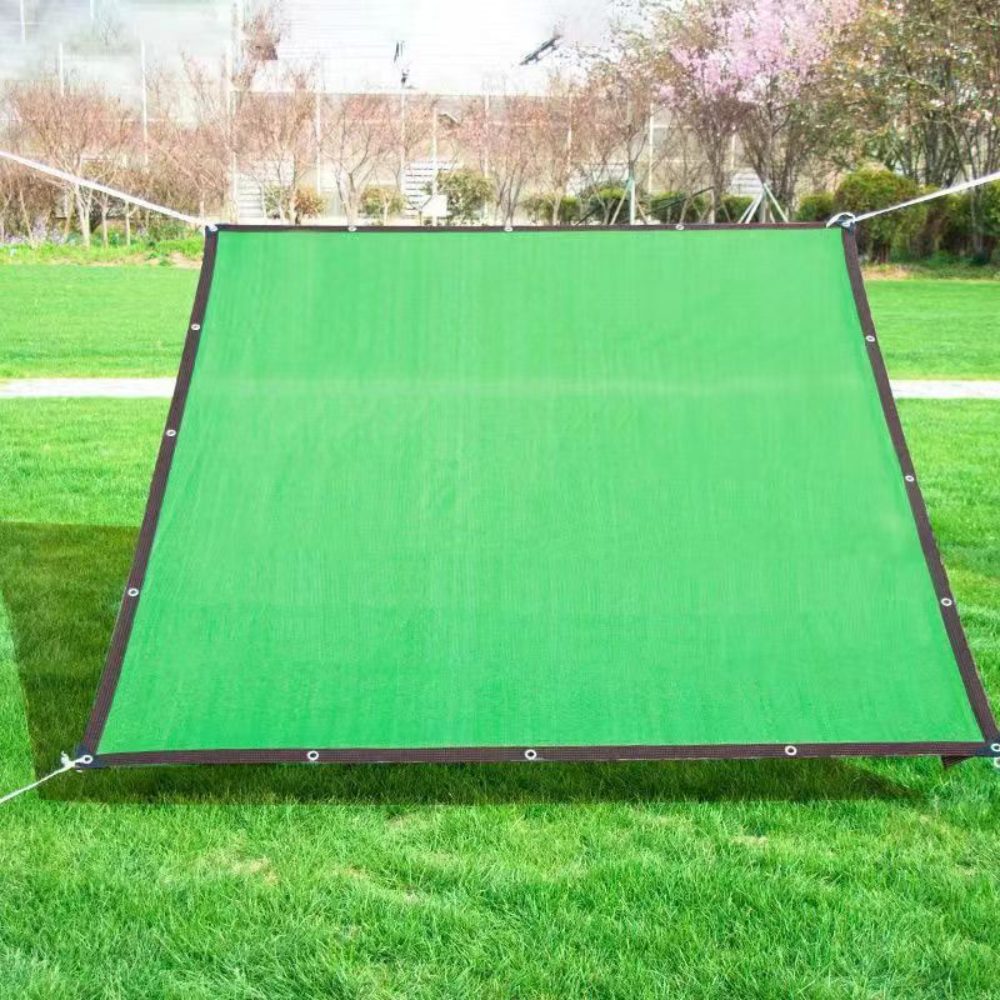 Voile d'ombre en maille extérieure pour patio