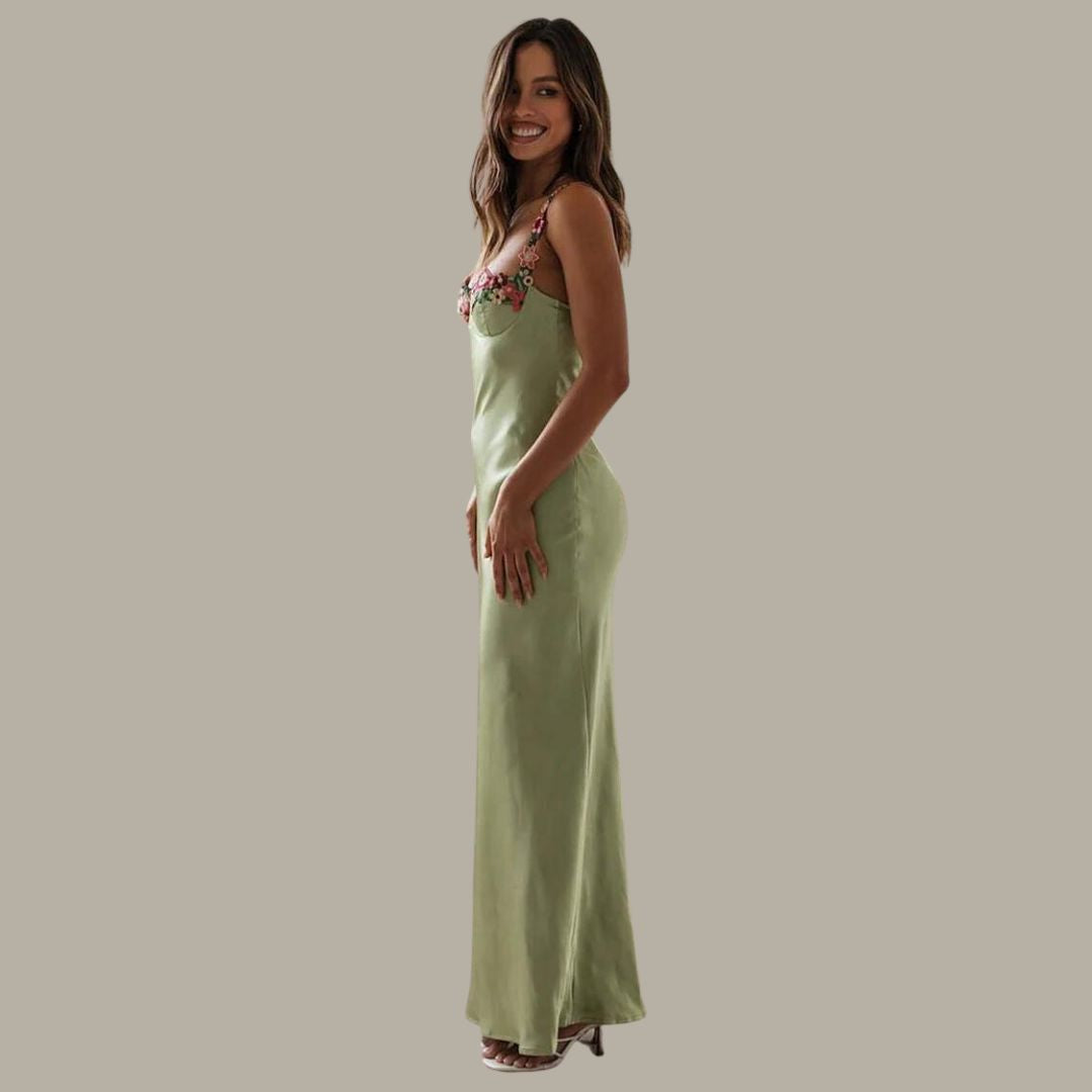 Anji | Élégant Maxi Robe Femme
