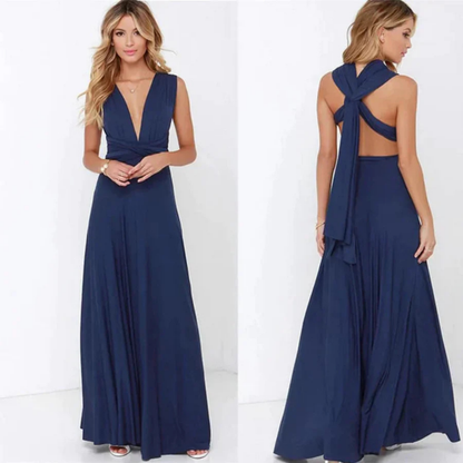 Wendy | Robe portefeuille avec bretelles