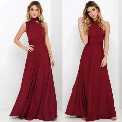 Wendy | Robe portefeuille avec bretelles