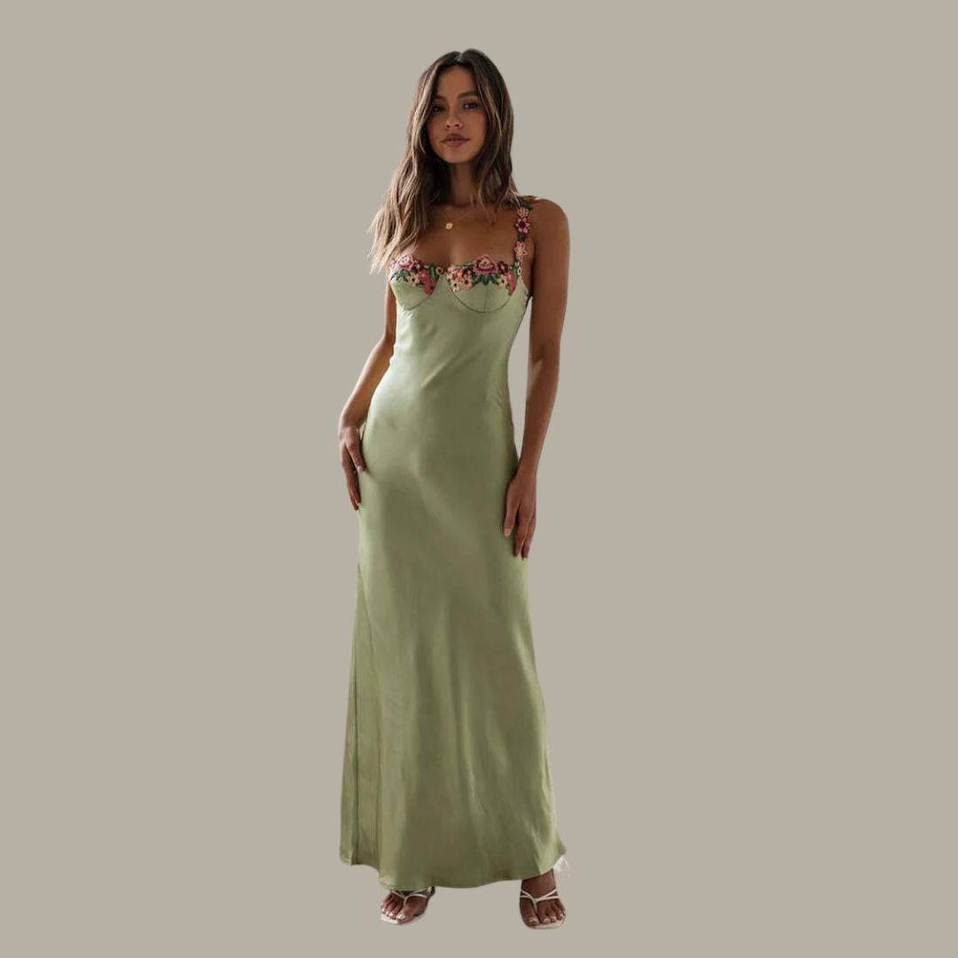 Anji | Élégant Maxi Robe Femme