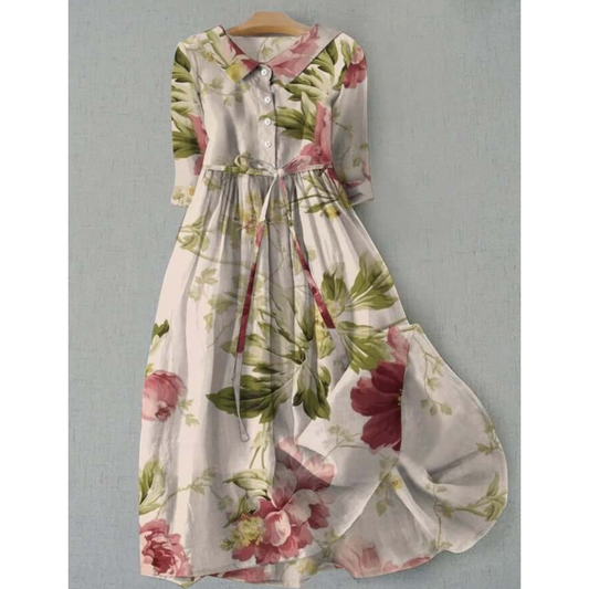 Long Floral Dress Women | Maxi