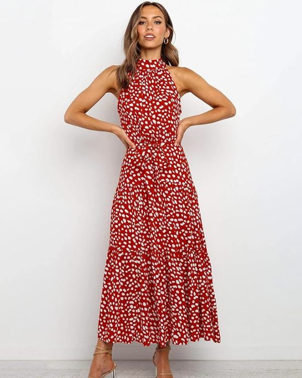 Beverly | Robe d'été élégante sans manches pour femmes