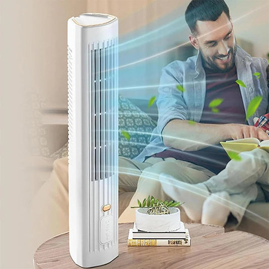 Ventilateur Tour Climatisé Portable Rechargeable USB