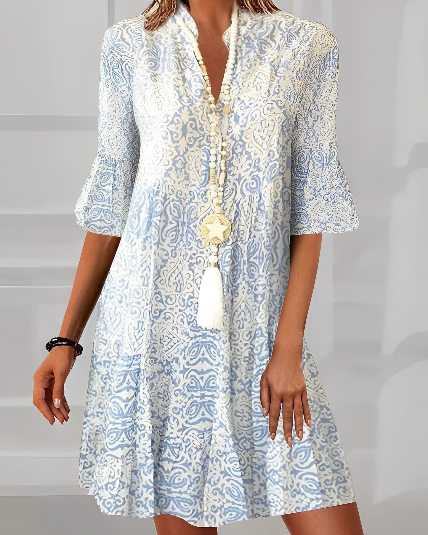 Kunigunden | Robe Imprimée Élégante pour Femmes