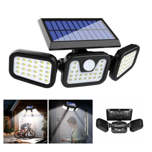 Lampe Solaire à Détection de Mouvement pour Usage Extérieur