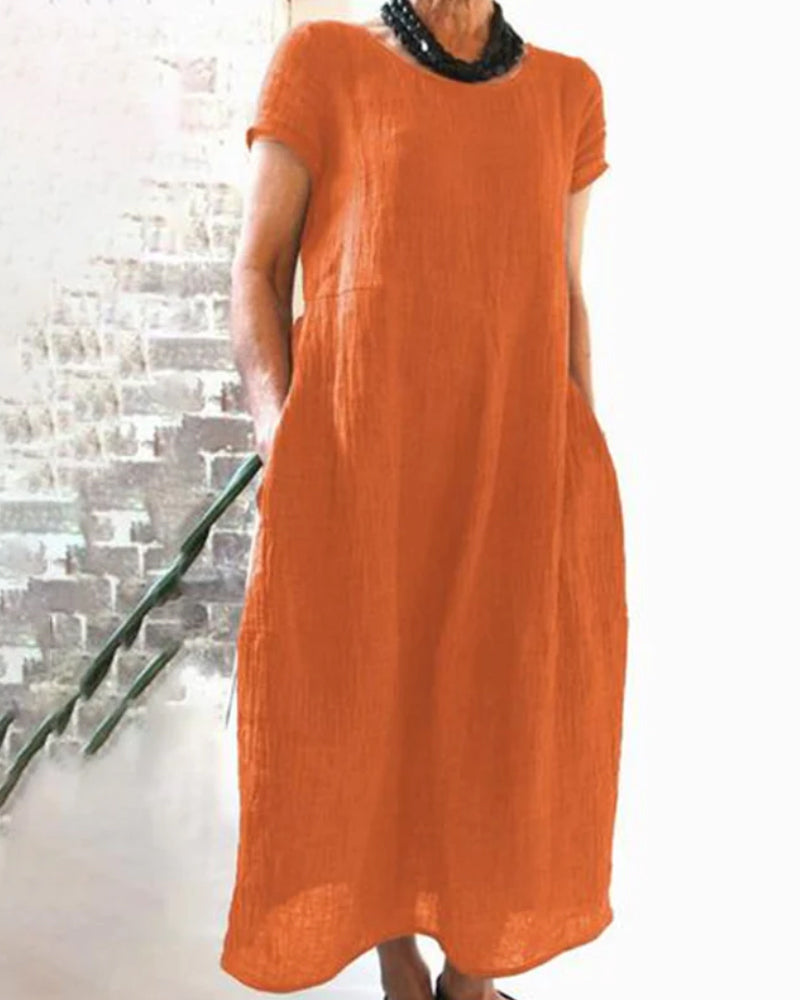 Gretch | Solid Casual Dress for Women