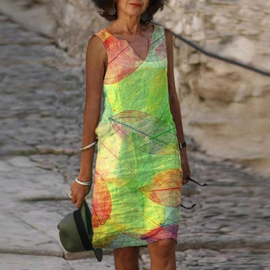 Roxy | Robe élégante aux couleurs vives