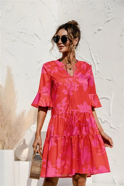 Clara | Robe d'été fleurie pour femmes