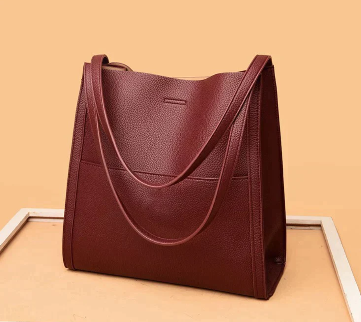 Sac à bandoulière en cuir pour femmes Alena