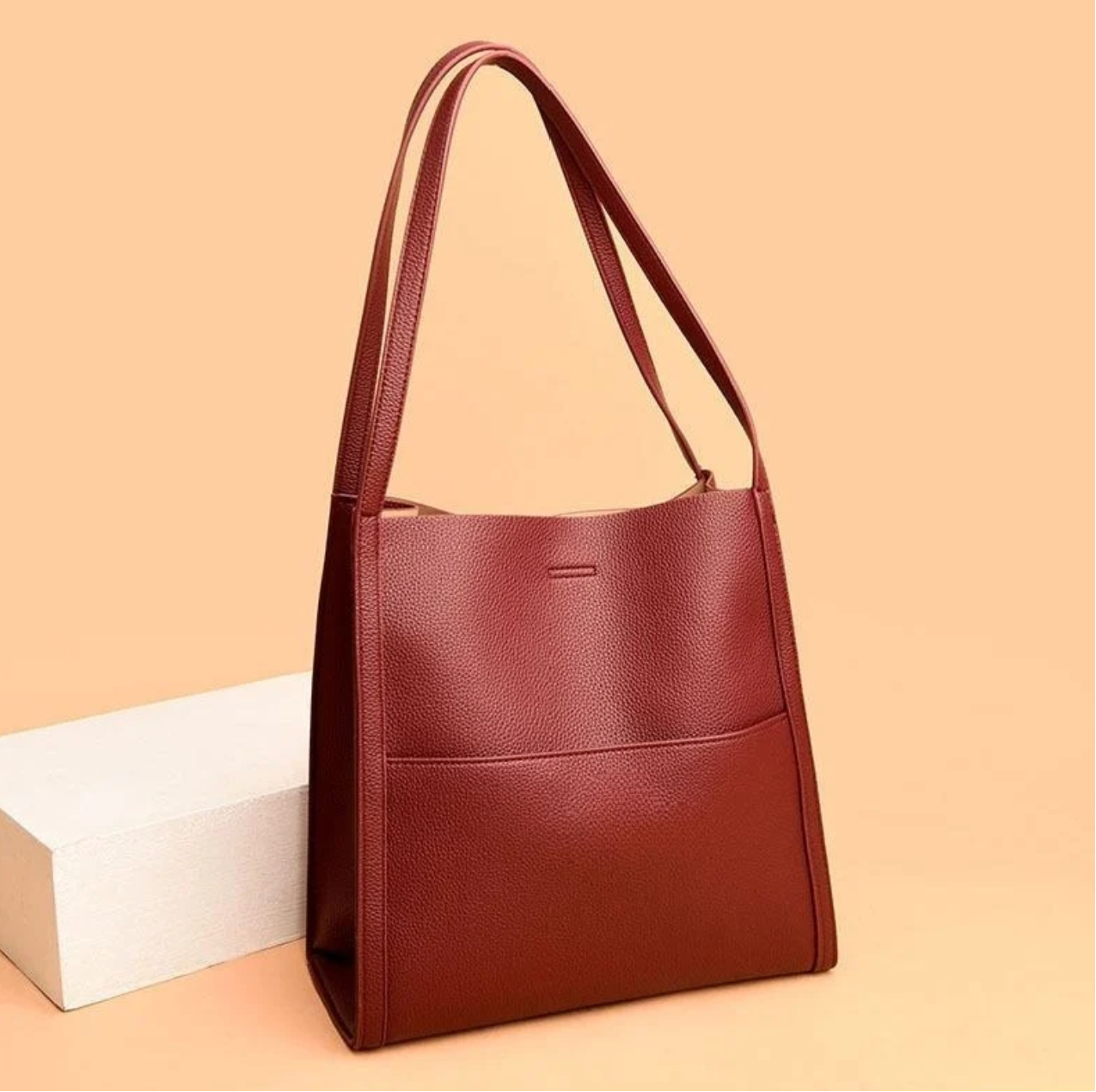 Sac à bandoulière en cuir pour femmes Alena