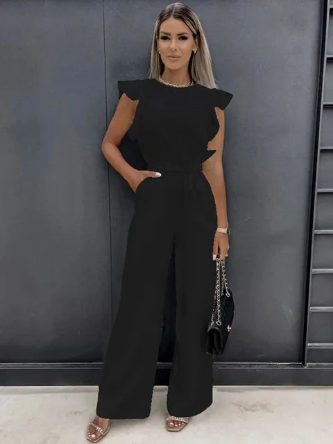 Otelia | Elegant jumpsuit with wide legs