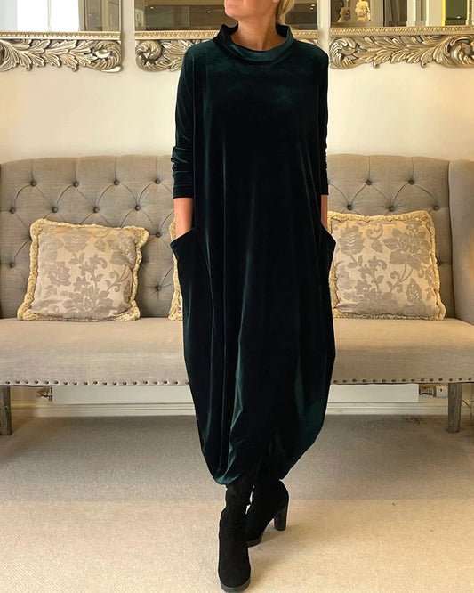 Rosie | Elegant dress with pockets for women