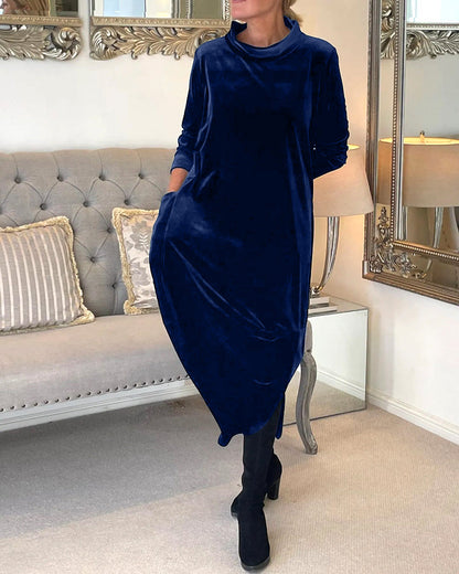 Rosie | Elegant dress with pockets for women
