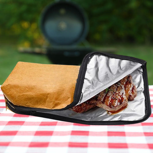 Sac de couverture isolée pour repos de viande BBQ avec poignée