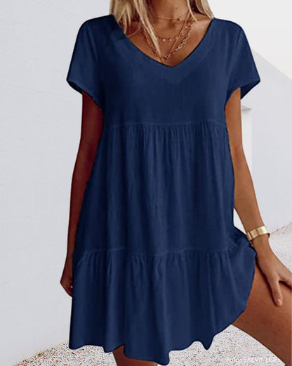 Carmi | Robe décontractée à manches courtes pour femmes