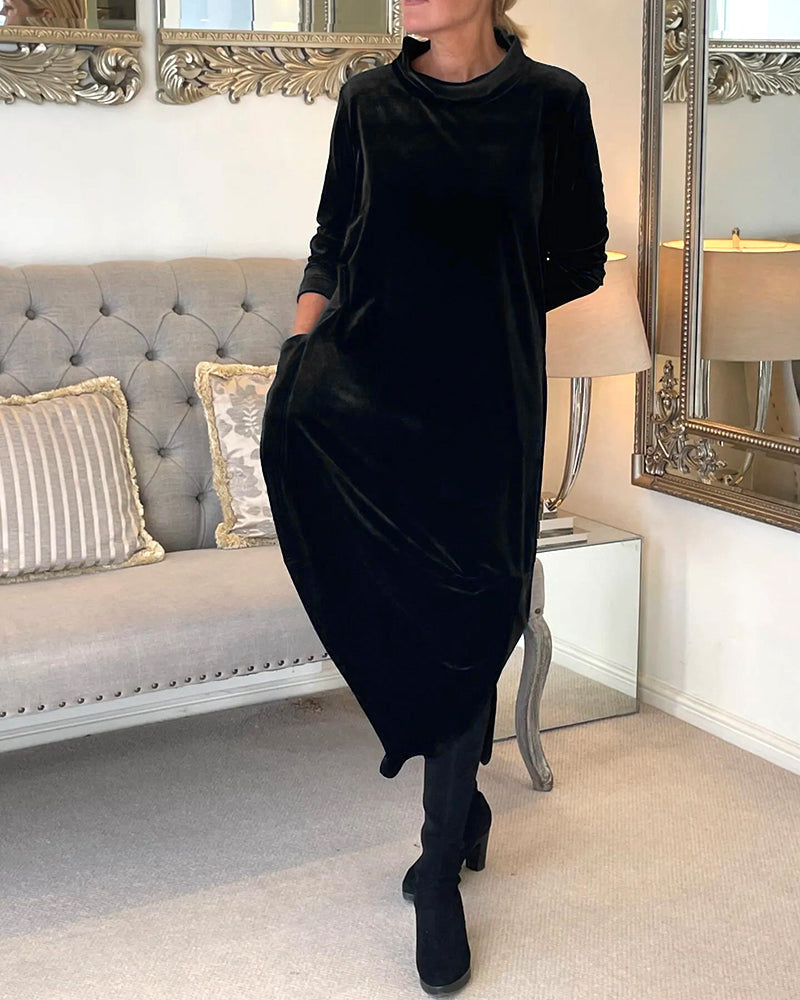 Rosie | Elegant dress with pockets for women