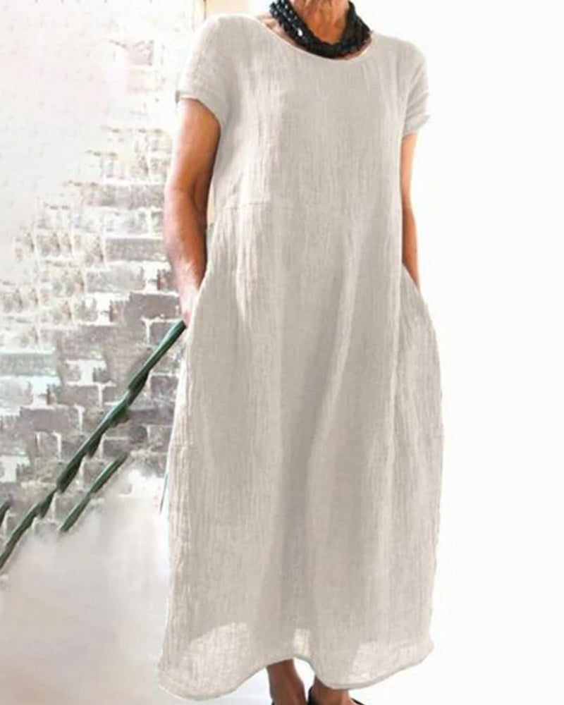 Gretch | Solid Casual Dress for Women