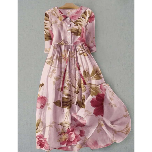 Long Floral Dress Women | Maxi
