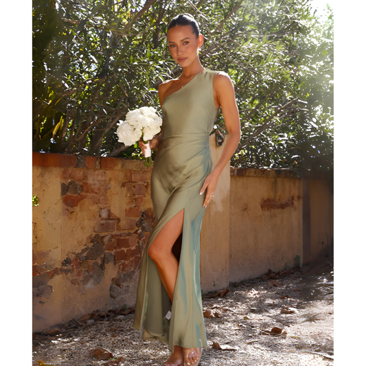 Robe Maxi à Épaule Démontable pour Femmes | Maxi