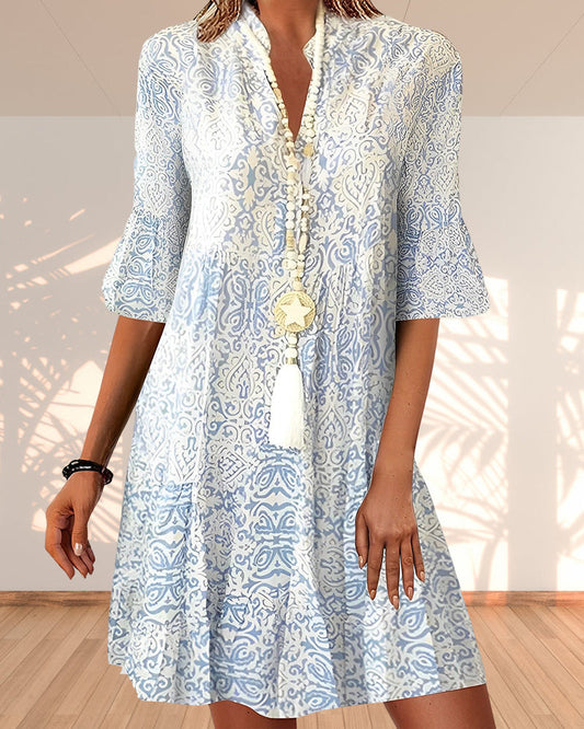 Kunigunden | Elegant Printed Dress for Women