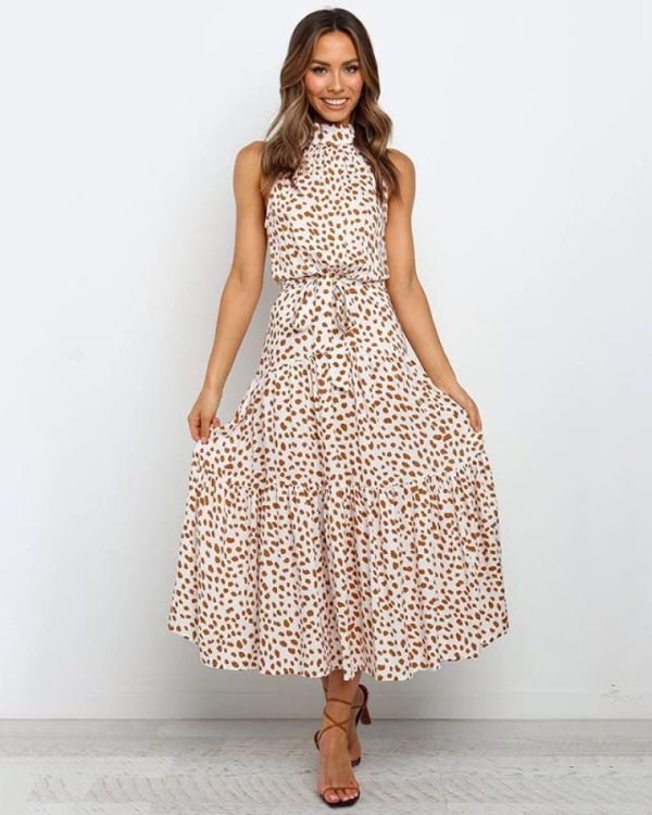 Beverly | Robe d'été élégante sans manches pour femmes