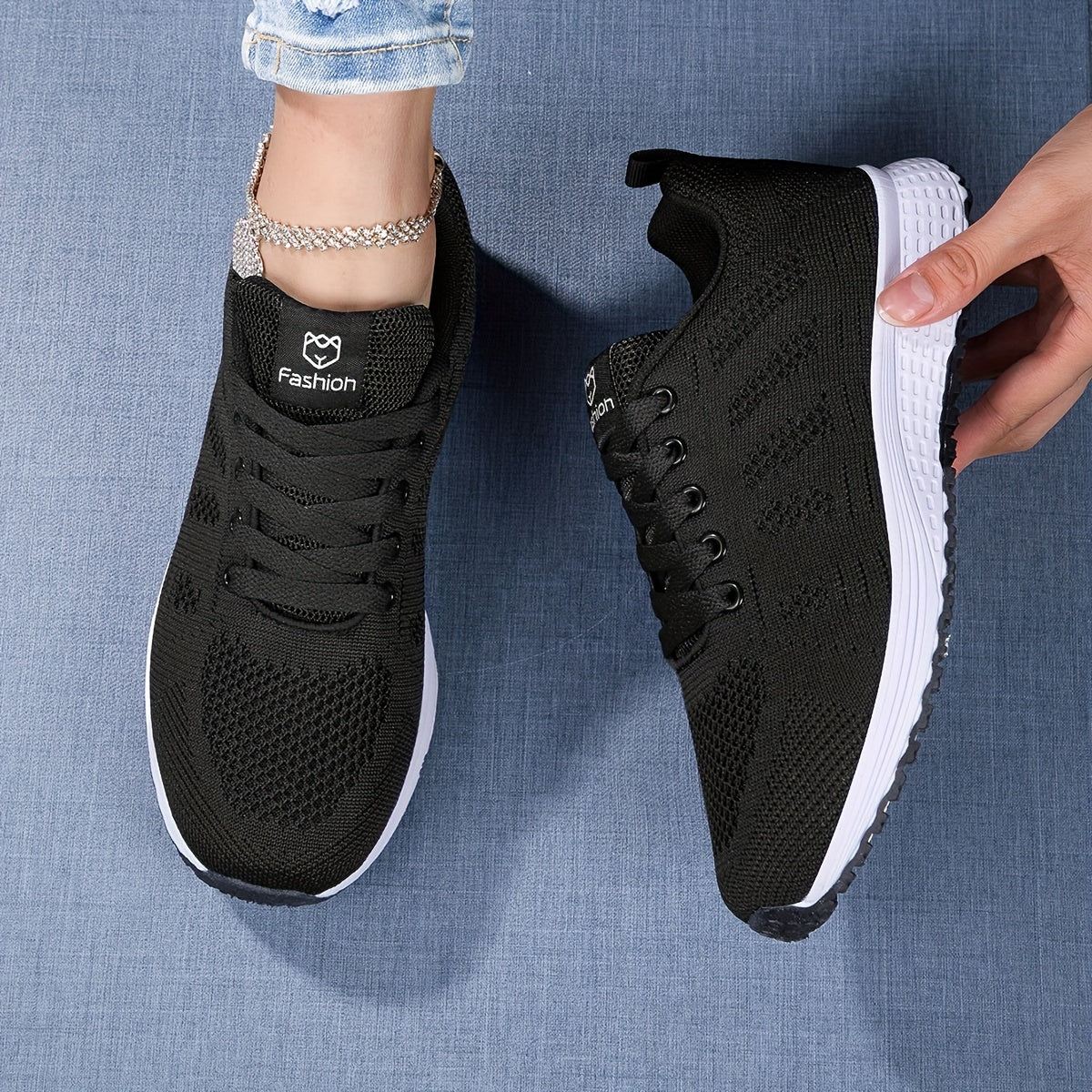 Megan | Chaussures de sport tricotées