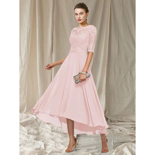 Elegant Women's A-Line Dress | Midi