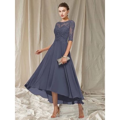 Elegant Women's A-Line Dress | Midi