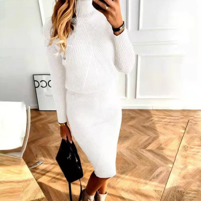 Christa | Comfortable knitted sweater dress