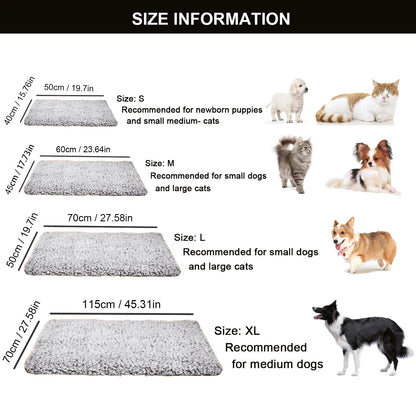 Tapis Chauffant pour Chats et Tapis Réchauffant pour Chiens