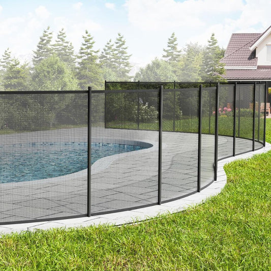 Barrière de sécurité amovible pour piscine enterrée