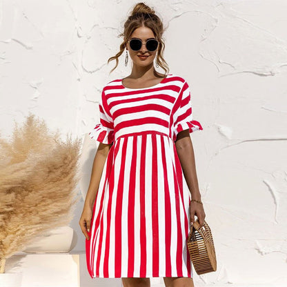 Ludwiger | Striped dress for women