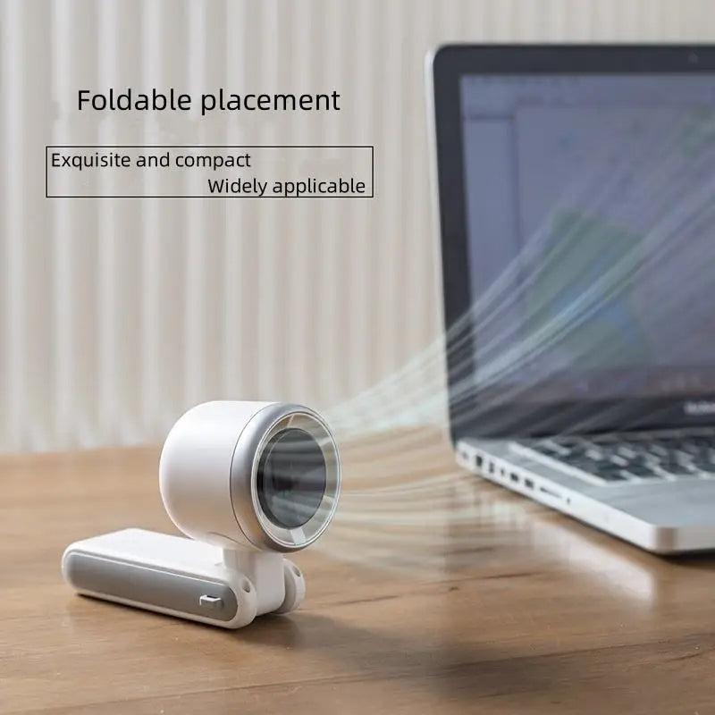 Ventilateur Turbo Portable Pliable avec Affichage Numérique
