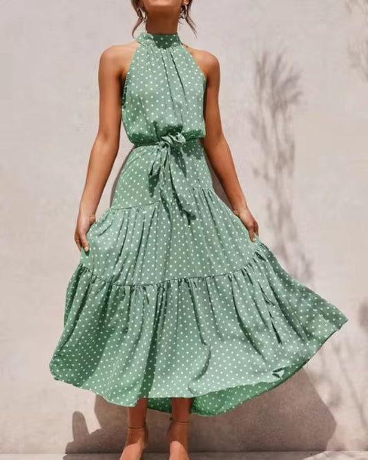 Beverly | Elegant sleeveless summer dress for women