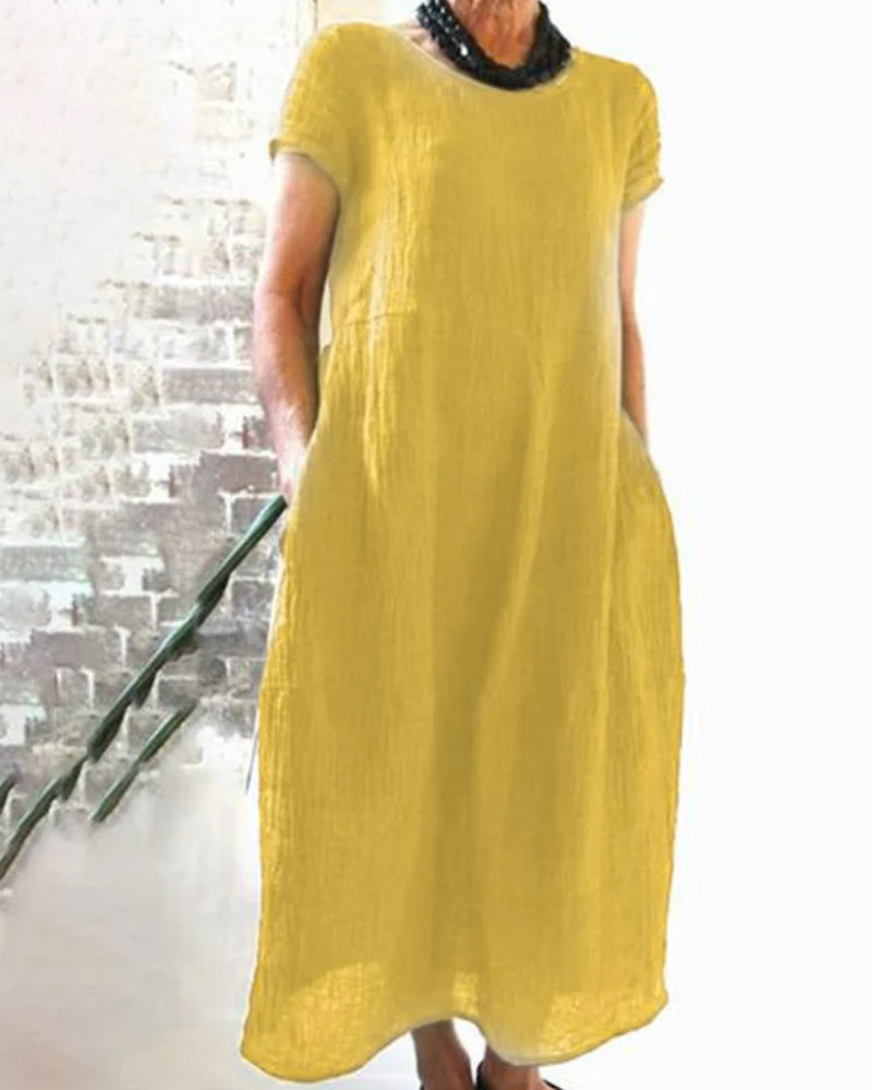Gretch | Solid Casual Dress for Women