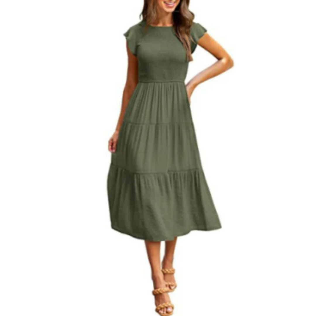 Sentina | Robe Midi Décontractée Femme
