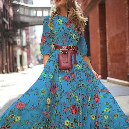 Margarethe | Robe maxi fluide pour femmes