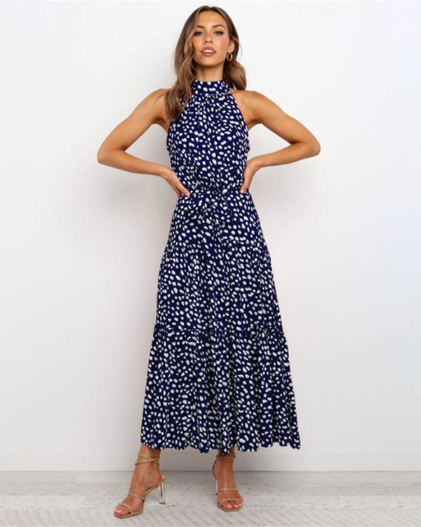 Beverly | Robe d'été élégante sans manches pour femmes