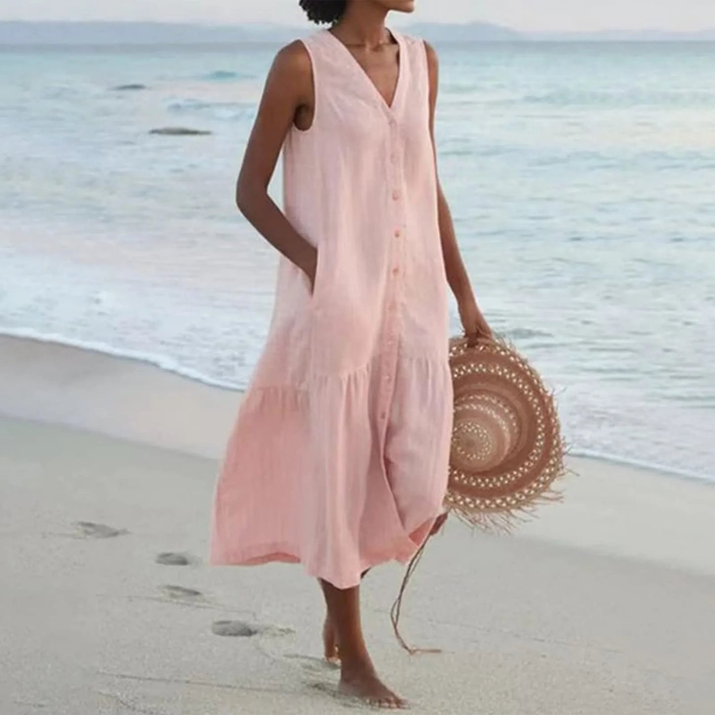 Lena | Robe Premium à décolleté en V