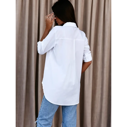 Salena | Femme Élégante Blouse | Manches Longues