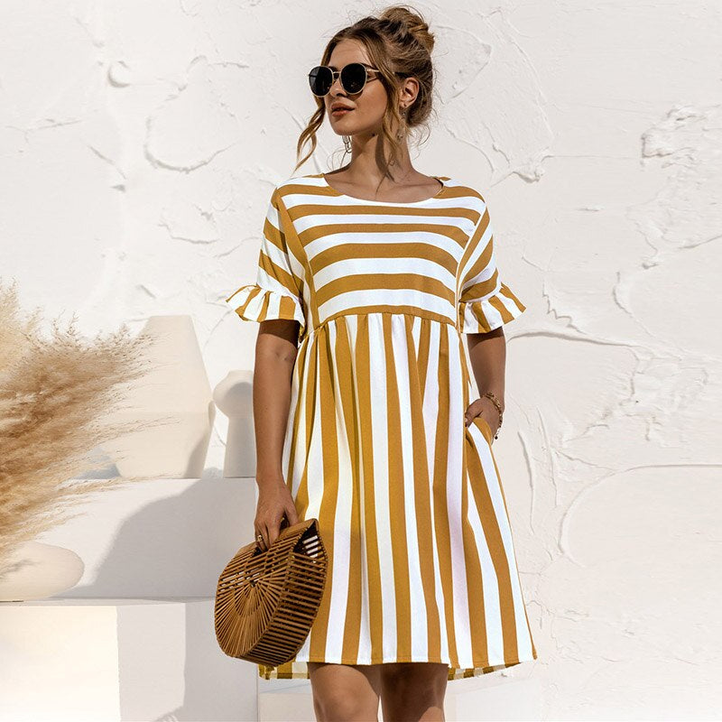 Ludwiger | Striped dress for women